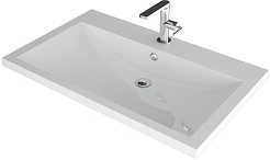 Misty Мебель для ванной Ингрид 75 подвесная белая – фотография-8